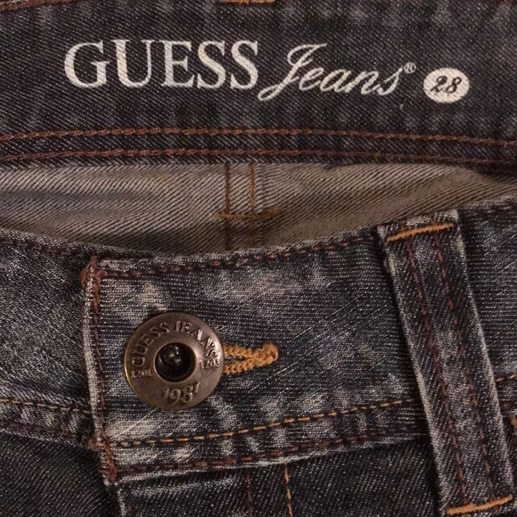 Guess Jeans Short, Blue Color, size 28 - Picture 3 of 5